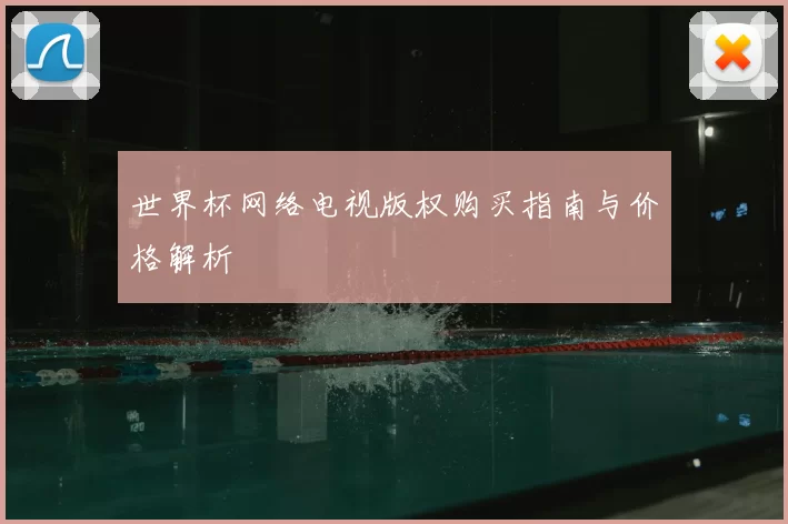 世界杯网络电视版权购买指南与价格解析